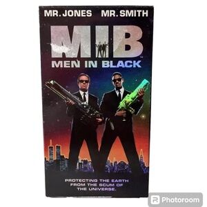 Men in Black VHS Tape Movie